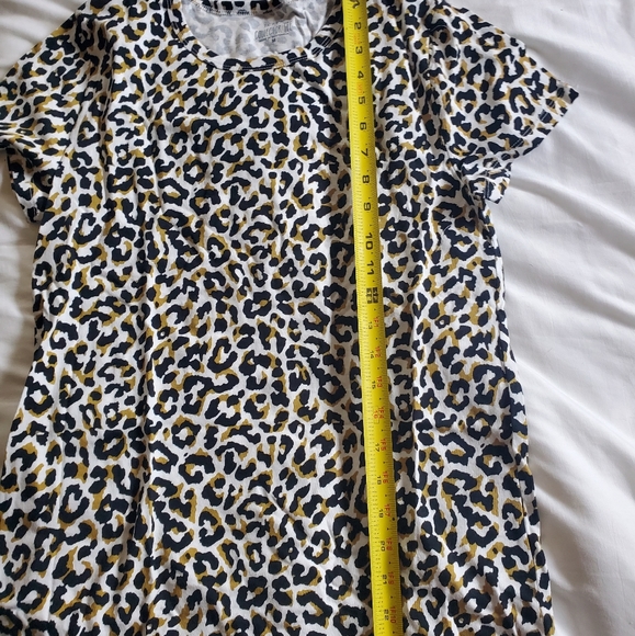 NWT J.Crew Animal print studio tee-Small - Picture 5 of 10